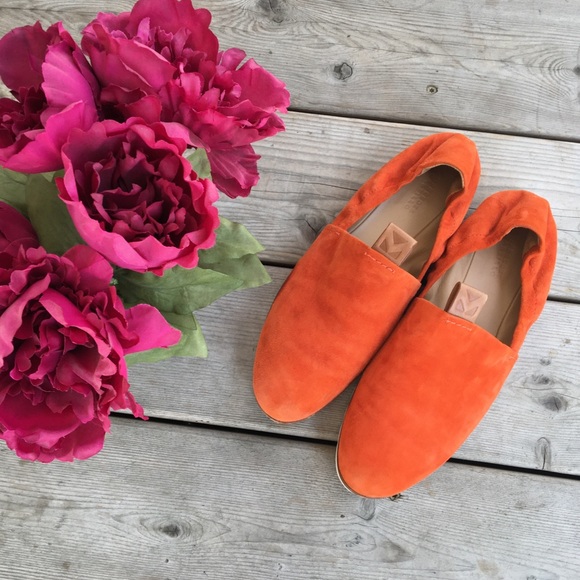MERCEDES CASTILLO Shoes - Mercedes Castillo Loafers Orange Red 9.5 M